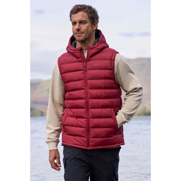 Mountain Warehouse Mens Seasons Hooded Padded Vest