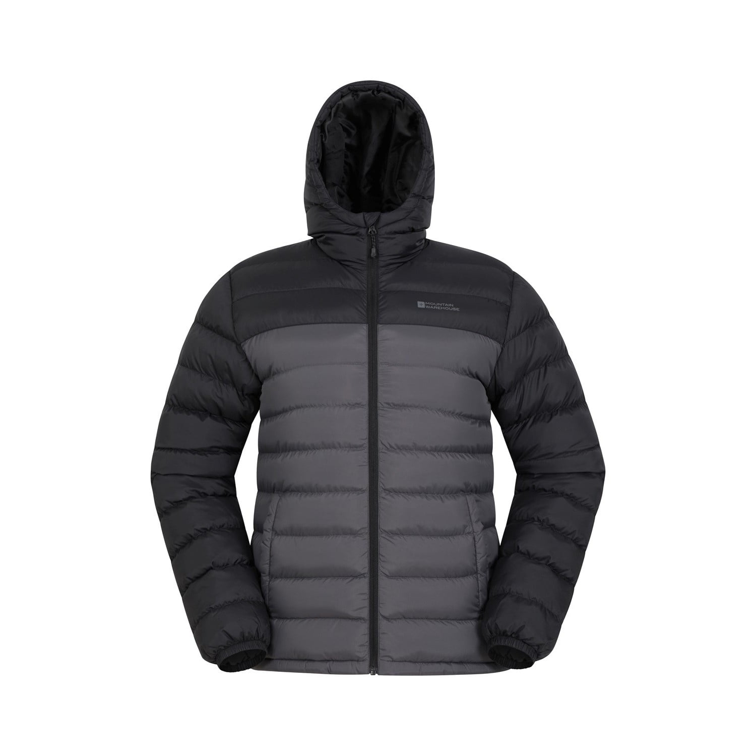Mountain Warehouse Black Insulated Jacket Mens Mountain Warehouse