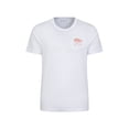 thumbnail image 1 of Mountain Warehouse Mens St Ives Printed Natural T-Shirt, 1 of 4