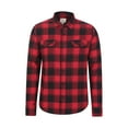 thumbnail image 1 of Mountain Warehouse Mens Trace Flannel Long-Sleeved Shirt, 1 of 3