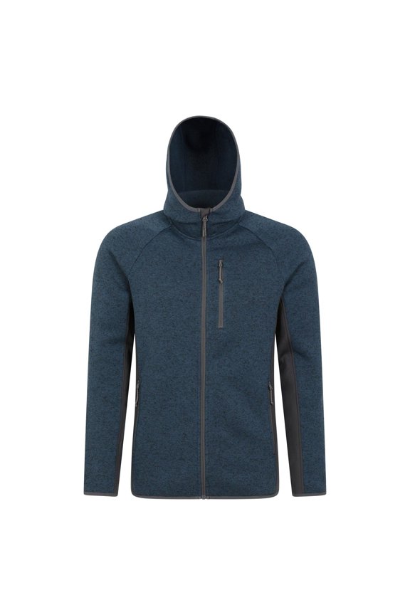 Mens Treston Fleece Hooded Hoodie