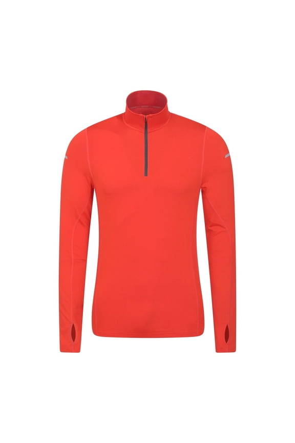 Mens Vault Recycled Half Zip Long-Sleeved Top
