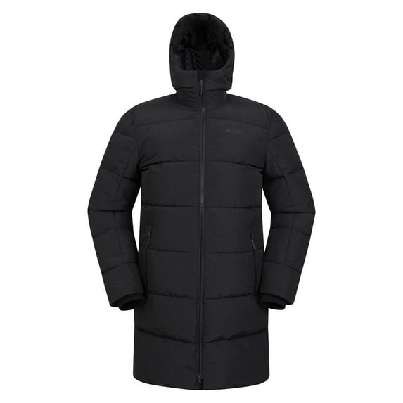 Mountain Warehouse Mens Vortex Longline Padded Jacket
