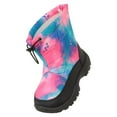 thumbnail image 1 of Mountain Warehouse Toddler Caribou Adaptive Tie Dye Snow Boots, 1 of 5