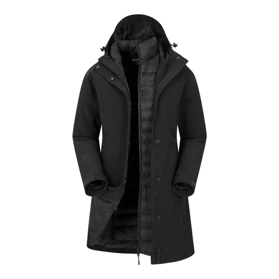 Mountain Warehouse Womens Alaskan Long 3 in 1 Jacket
