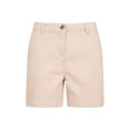 thumbnail image 1 of Mountain Warehouse Womens Bay Chino Natural Shorts, 1 of 4