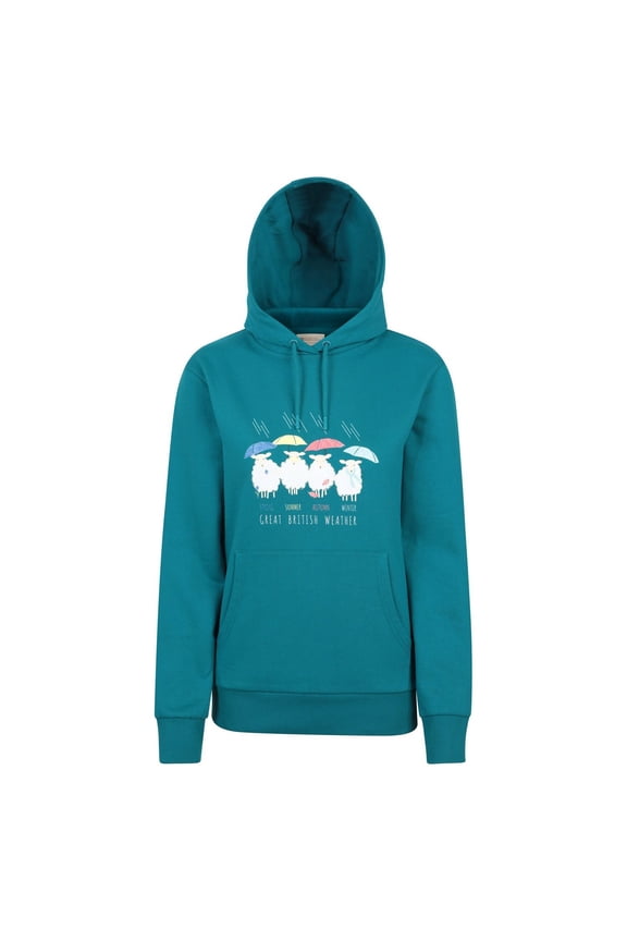Womens Great British Weather Regular Hoodie