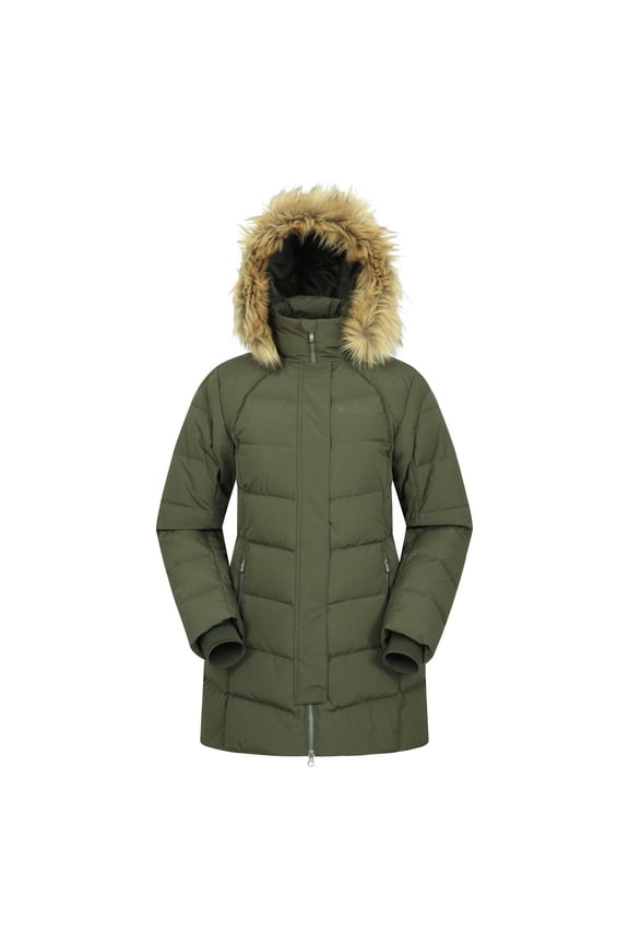 Womens Isla II Long Down Jacket