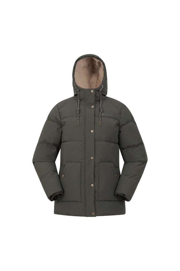 Womens Manta Borg Lined Padded Jacket