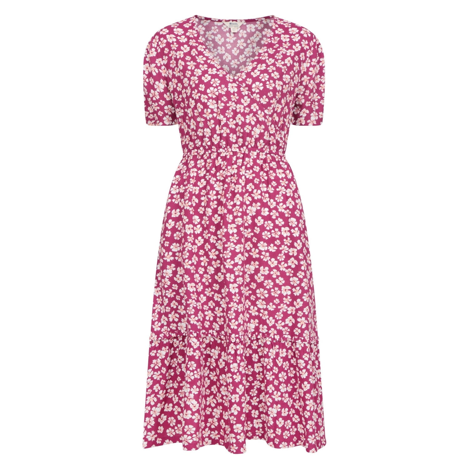 Mountain Warehouse Womens Oasis Tiered Midi Dress