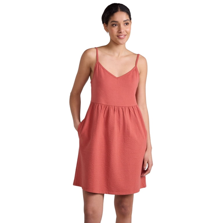 Mountain Warehouse Womens Sienna Seersucker Midi Dress - Walmart.com