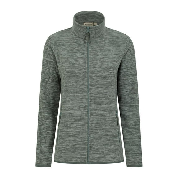 Mountain Warehouse Womens Snowdon II Melange Full Zip Fleece Jacket