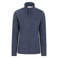 thumbnail image 1 of Mountain Warehouse Womens Snowdon II Melange Full Zip Fleece Jacket, 1 of 4