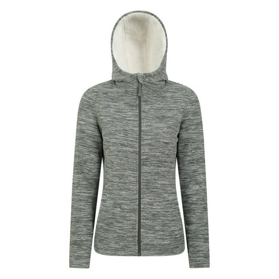 Mountain Warehouse Womens Snowdonia Fleece Full Zip Hoodie