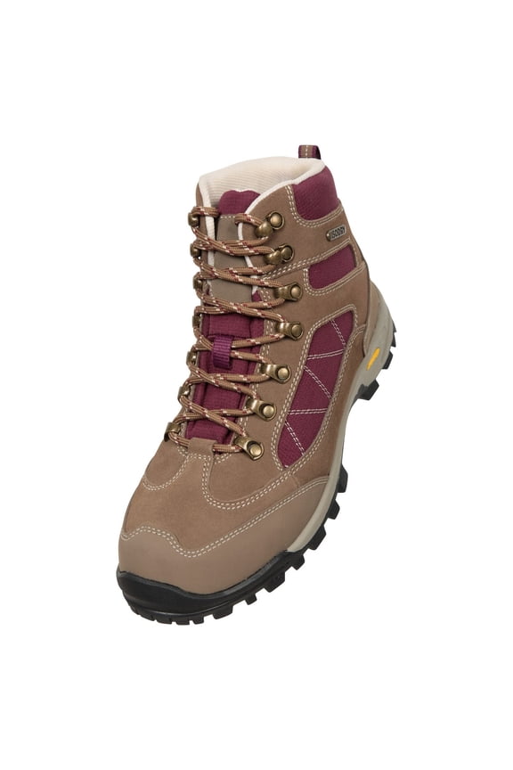 Womens Storm Suede Waterproof Hiking Boots