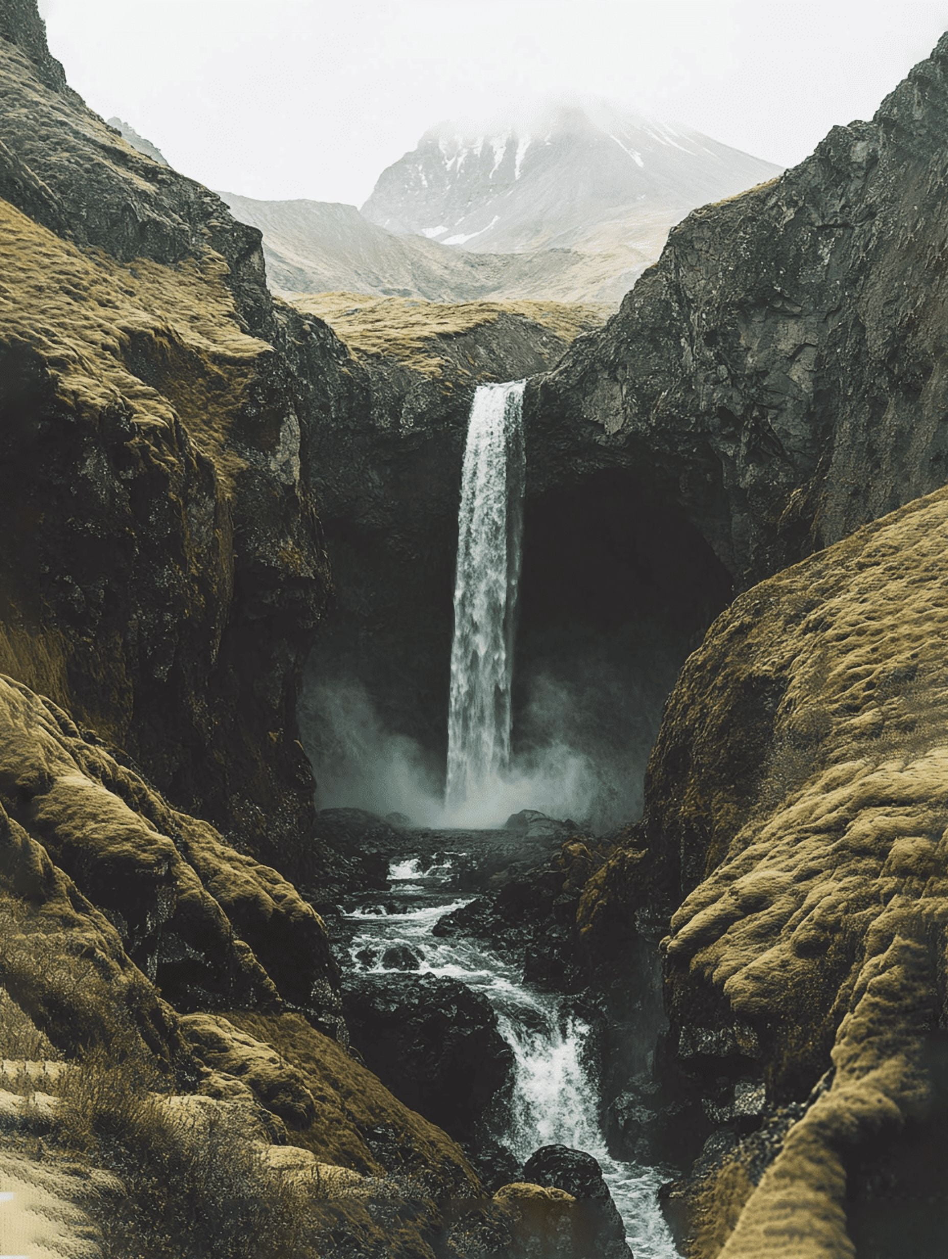 Mountain Waterfall Picture
