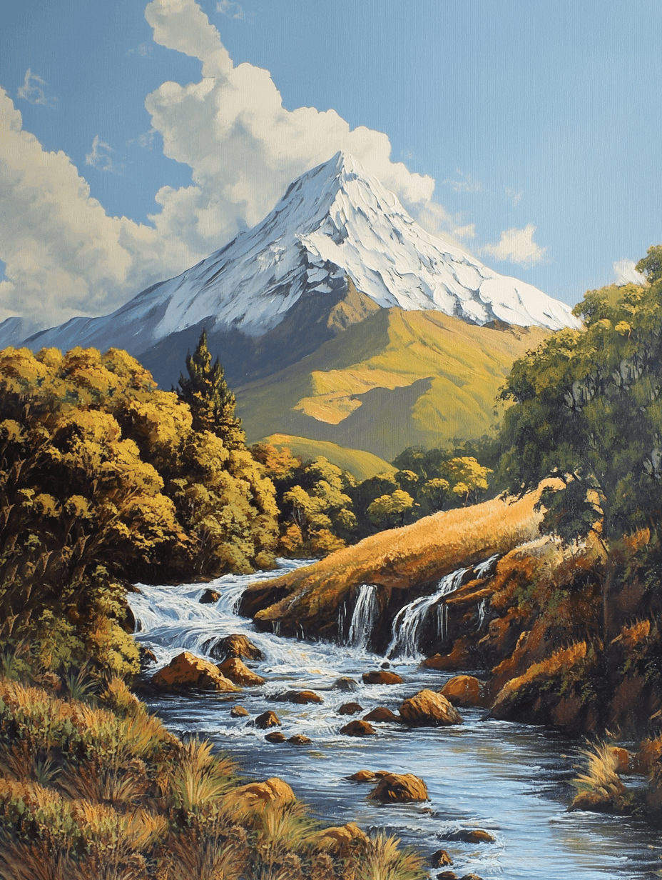 Mountain Waterfall Picture