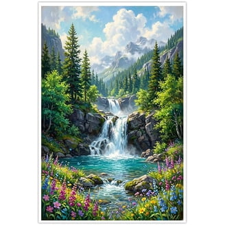 Mountain Waterfall Picture
