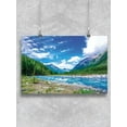 thumbnail image 1 of Mountain Wild River Poster -Image by Shutterstock, 1 of 2