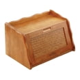 thumbnail image 1 of Mountain Woods Furniture Wood Flip-Down Lid Bread Box, 1 of 3