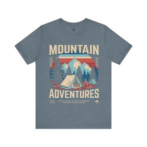Mountain adventure Unisex Jersey Short Sleeve Tee