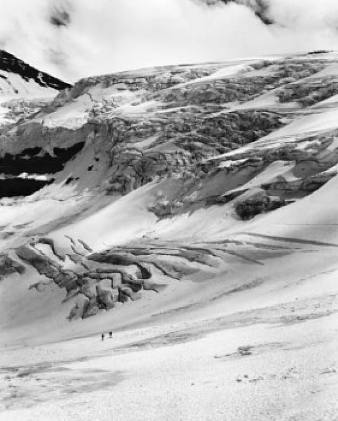 Mountain covered with snow Canadian Rockies Canada Canvas Art -  (24 x 36)