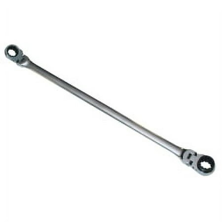 Mountain ex-pffgbxz14162 0.56 x 0.62 in. Double Box Flexible Reversible Ratcheting Wrench