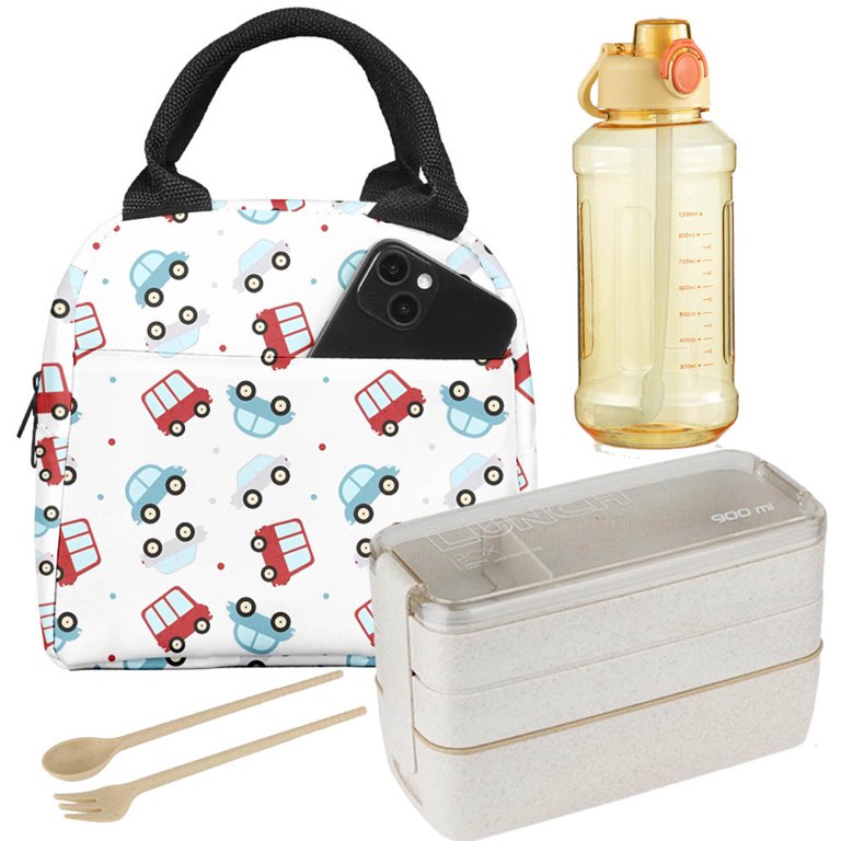 Wonderful Life Lunch Box Delicious Lunch 900mL, Lunch Bag