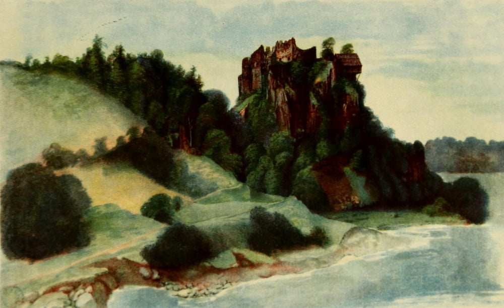 Mountain in the Dolomites Der Junge D???rer 1922 Canvas Art - Albrecht D???rer (18 x 24)