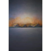 Mountain peak scenery backdrop for photography studio Abstract Oil Painting Sunset Adult Art Photo Booth for Photographic Studio