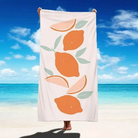 Mountain pine pattern camping themed beach towel Microfiber quick-drying and lightweight Anti-ultraviolet Outdoor travel, yoga