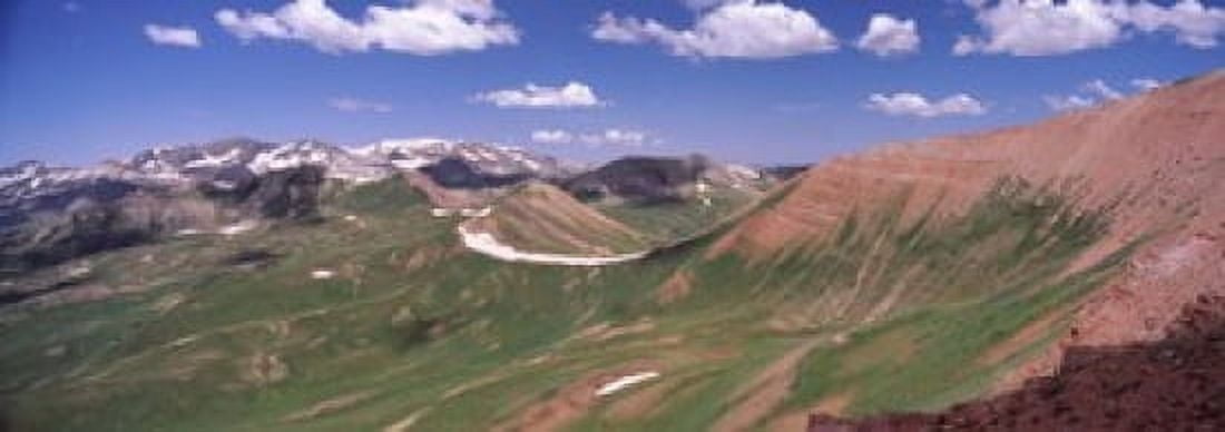 Mountain range Crested Butte Gunnison County Colorado USA Canvas Art - Panoramic Images (18 x 7)