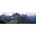 thumbnail image 1 of Mountain range  US Glacier National Park  Montana  USA Poster Print by  - 36 x 12, 1 of 1