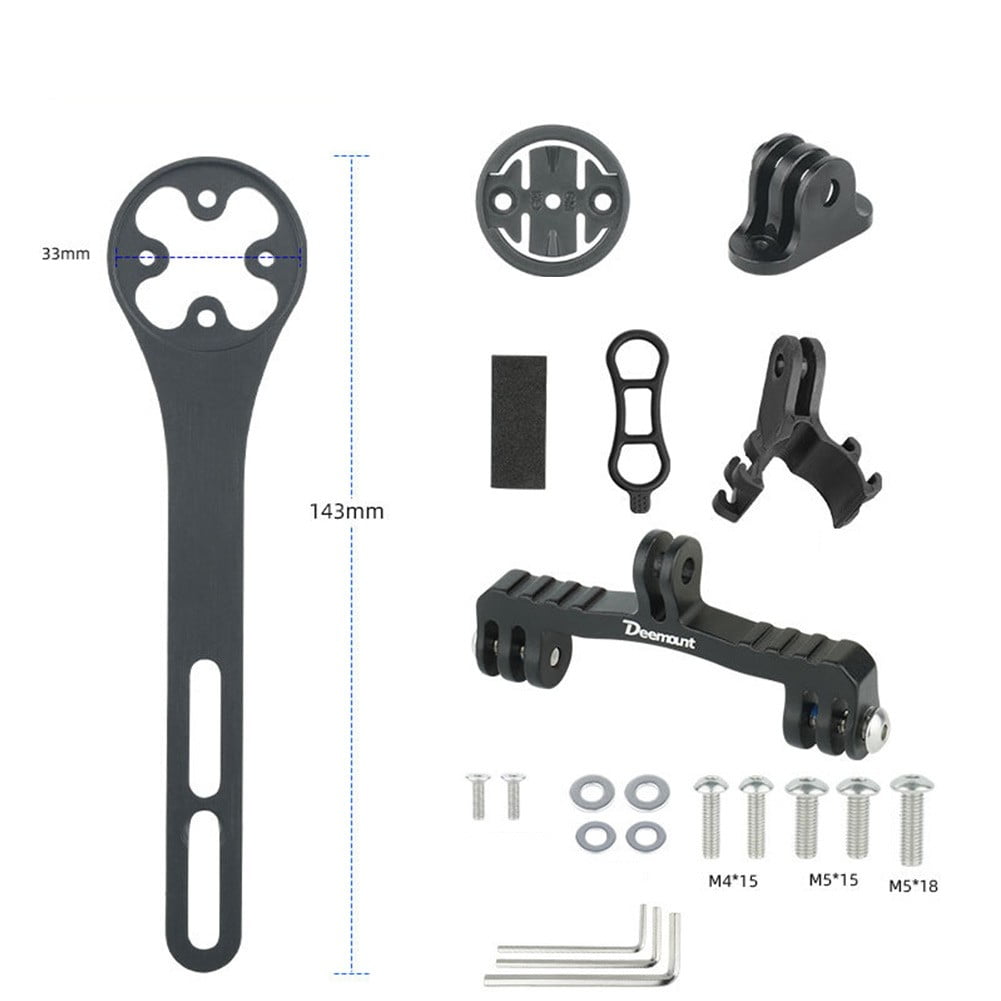 Mountain road bike computer extension frame extension bracket stopwatch