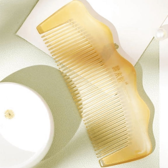 Mountain shape sheep horn comb, sheep horn, increases smoothness