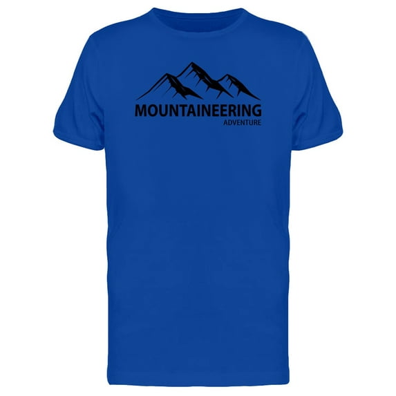 Mountaineering Adventure Logo T-Shirt Men -Image by Shutterstock, Male 3X-Large