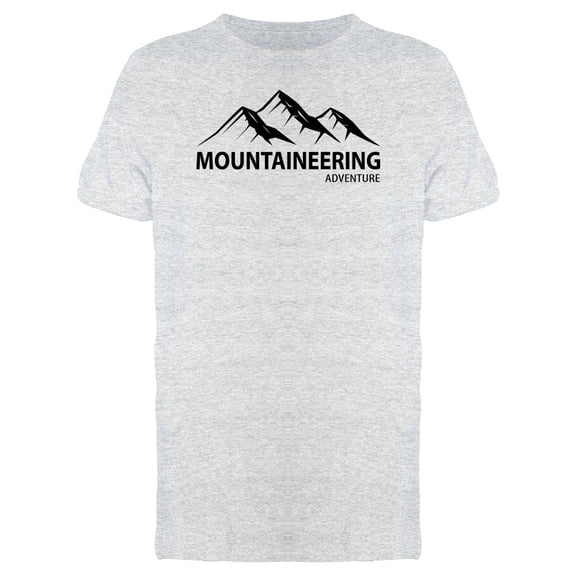 Mountaineering Adventure Logo T-Shirt Men -Image by Shutterstock, Male x-Large