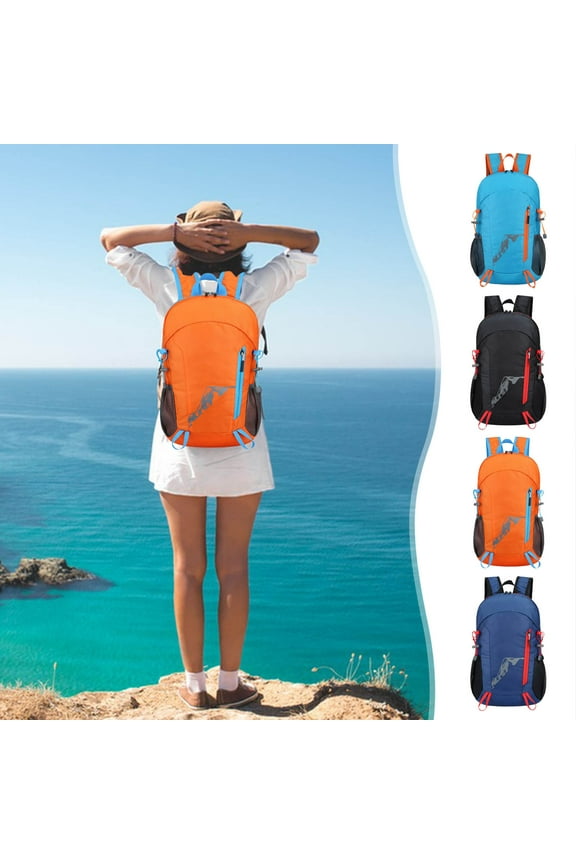 Mountaineering Backpack, Large Capacity Waterproof Hiking Bag, Travel Load Reduction Rucksack for Summer, Durable Outdoor Trekking Pack, Multi Functional Bag for Climbing Trip, by UKHCCC