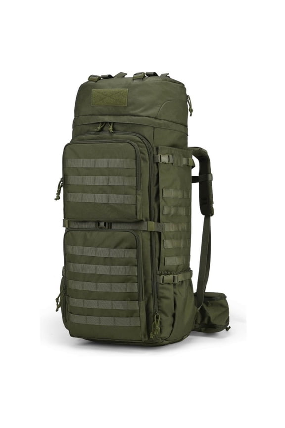 Mountaineering Backpack For Men And Women, Large-Capacity Tactical Multifunctional Commuter Outdoor Leisure Travel Backpack With Durable Material And Comfortable Straps, Unisex