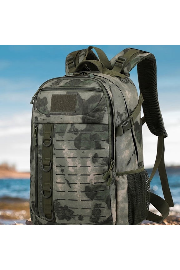 Mountaineering Camouflage Assault Backpack Men And Women,Khaki