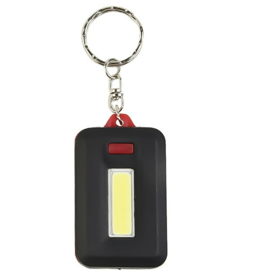 Mountaineering Keychain Torchsuitable and Flashlight Camping Lighting Led Bright Red Smile Home