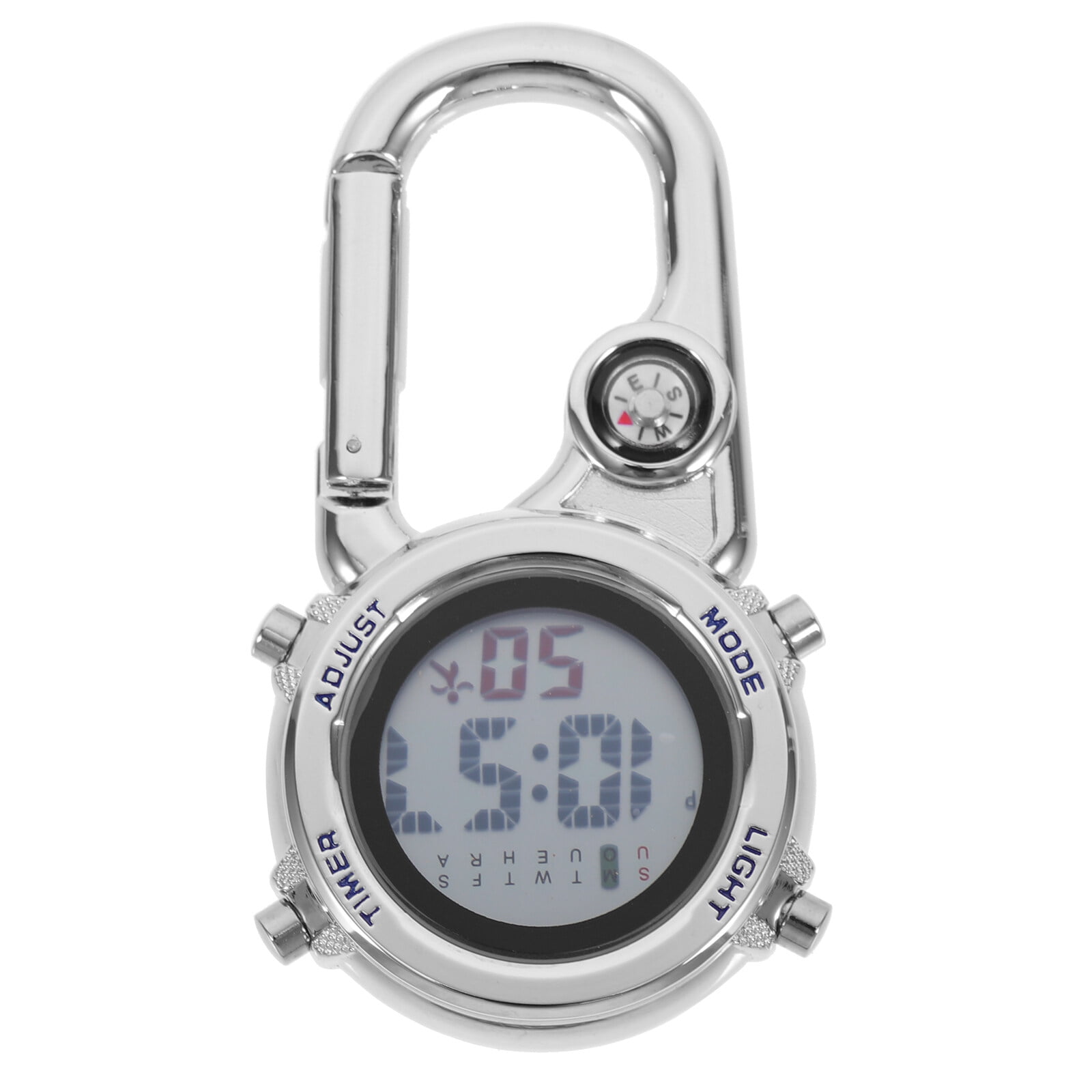 Mountaineering Watch Watches Carabiner Outdoor Metal Clip on Man Number