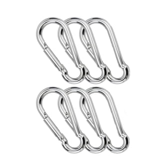 Carabiners in Rope and Chain Accessories | Silver - Walmart.com