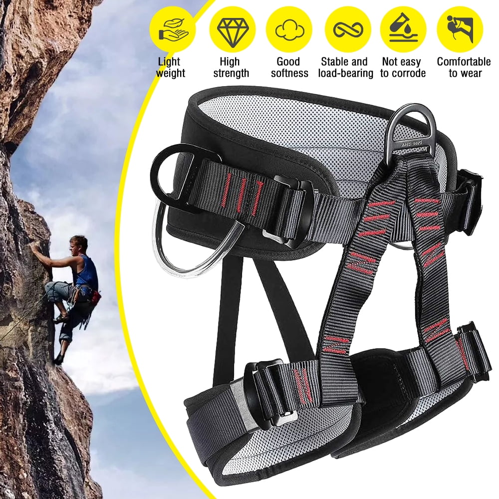 Mountaineering harness, rock climbing harness for rappelling, fire ...