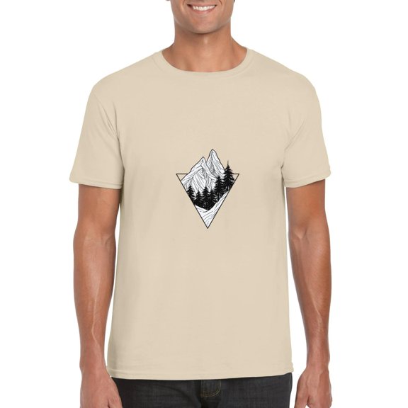 Mountains Are Calling Outdoor Adventure Nature Hiking Camp T-Shirt, for men & women, up to size 5XL