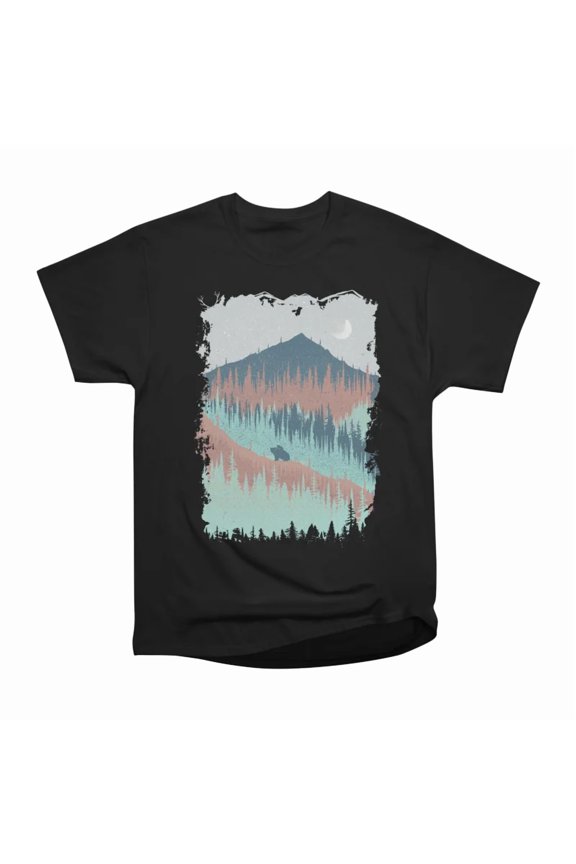 Mountains Bears T-Shirt Tee Gift For Him Merch For Her Apparel For Friend