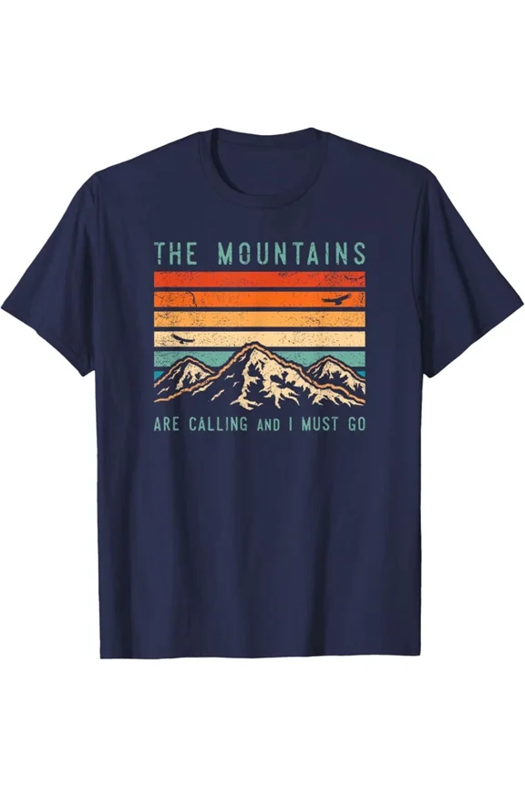 Mountains Calling I Must Go T-shirt