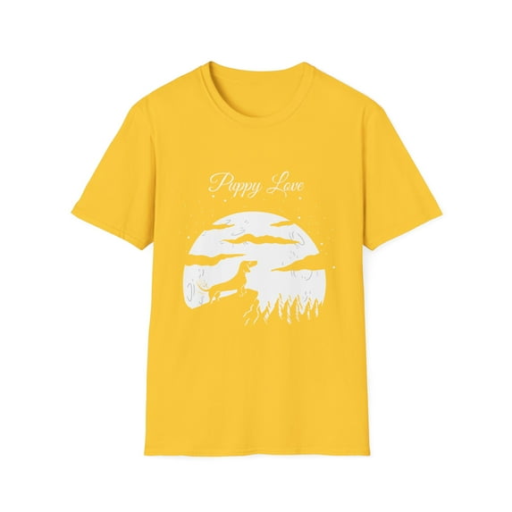 Mountains Dog Moon Stars Men Women Cloud Shirts