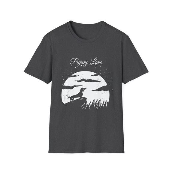 Mountains Dog Moon Stars Men Women Cloud Shirts