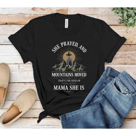 Mountains Mom Graphic T-Shirt Size S-5XL
